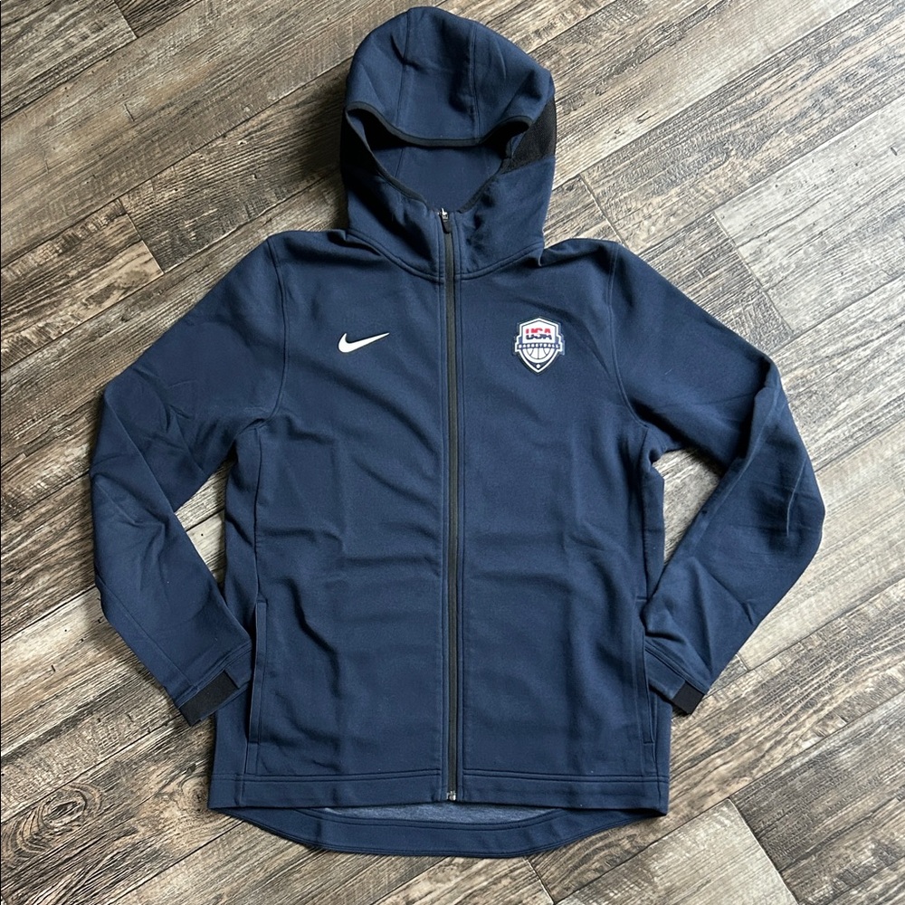 Nike Men’s USA Basketball Showtime Full Zip Up Hoodie
